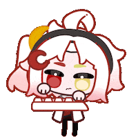Animation Working Sticker