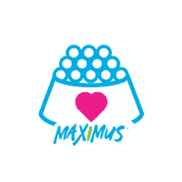 maximuspets love heart dogs hungry Sticker
