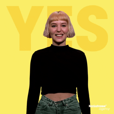Girl Reaction GIF by Kochstrasse™