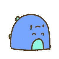 Sad Cry Sticker
