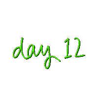 Day 12 Sticker