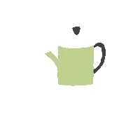 marijabobic coffee tea breakfast cup Sticker