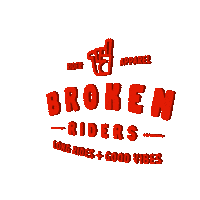 Ride It Good Vibes Sticker by Broken Riders