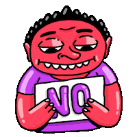 jaumeosmangranda no nope dino disgust Sticker