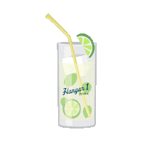 Hangar1Vodka drinks cocktail cocktails vodka Sticker