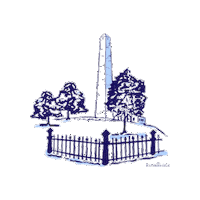 Junebugcharlestown boston monument junebug charlestown Sticker