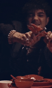 Netflix Eating GIF by Universal Music MY