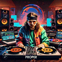 DJ_PROPER dj records mixing djing GIF