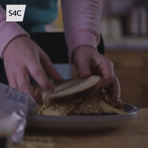 Hungry Sandwich GIF by S4C