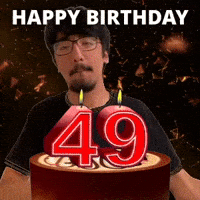 Happy 49th Birthday