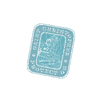 St Christopher Sticker by Get Back Necklaces