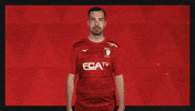 Fc Augsburg Football GIF by Bundesliga