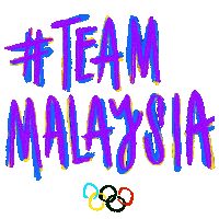 Olympics 2020 Malaysia Sticker by adobetrisha