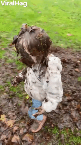 Little Girl Puts on a Mud Mask