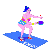 Olympics Nerds Sticker by Ghostqiao