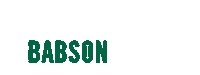 Bound Sticker by Babson College