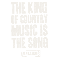 ryanlarkins country music new music king of country music ryanlarkins Sticker