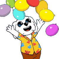 Celebrate Happy Birthday Sticker by BoDoggos