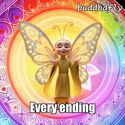 Butterfly Wisdom GIF by BuddhaFlyJourney