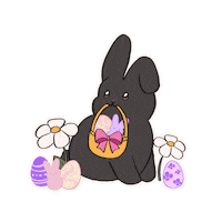 Easter Sunday Bunny Sticker