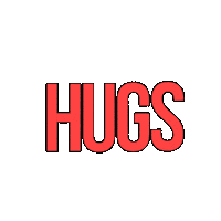 Hugs Hugging Sticker