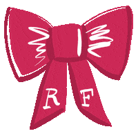 Christmas Bow Sticker by raefeather