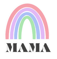 Rainbow Mama Sticker by Krista Horton