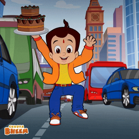 Party Birthday GIF by Chhota Bheem