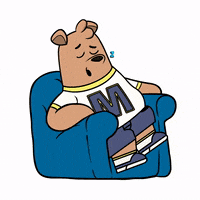 Tired Zzz GIF by Meme World of Max Bear