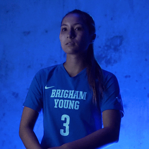 Womens Soccer Sport GIF by BYU Cougars