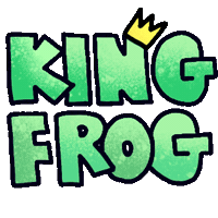 TheSupducks frog supducks king frog Sticker