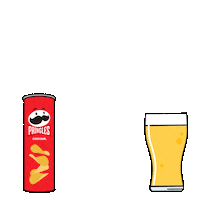 Beer Cheers Sticker by Pringles Korea
