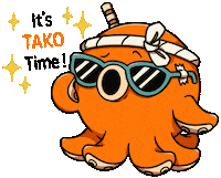 Time Sunglasses Sticker