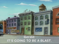hey arnold nicksplat GIF