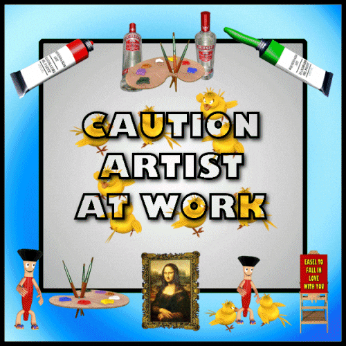 Oil Paint Art GIF