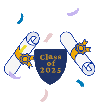 Class Of 2025 Sticker by Emory University