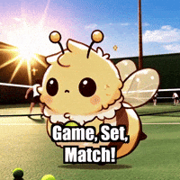 Tennis Competition GIF by Beelightened