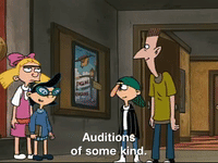 hey arnold nicksplat GIF