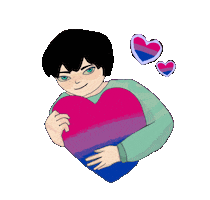 Love Is Love Heart Sticker by Contextual.Matters