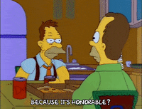 Talking Season 3 GIF by The Simpsons