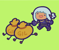 Final Fantasy Xiv Money GIF by Ng Khai Hong