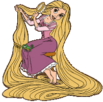 rapunzel STICKER