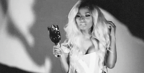 nicki minaj photoshoot GIF