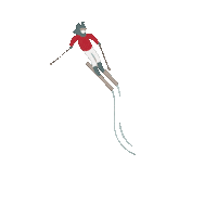 Skiing Alpine Sticker by Kyte Baby