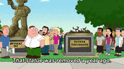 Statue GIF by Family Guy
