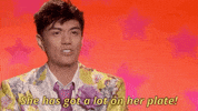 all stars season 4 she has got a lot on her plate GIF by RuPaul's Drag Race