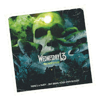 Halloween Horror Sticker by Wednesday 13