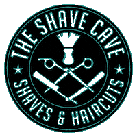 TheShaveCave shave cave the shave cave shavecave theshavecave Sticker