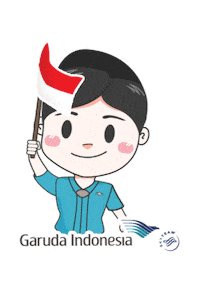 Pilot Merdeka Sticker by GarudaIndonesia