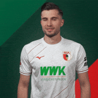 Bundesliga Smile GIF by FC Augsburg 1907